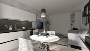 Verbania Intra centro, trilocale con balcone di nuova costruzione - Rif. 041 A12