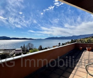 Ghiffa, beautiful two-rooms apartment with large terrace and lake view - Ref. 175