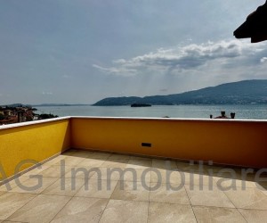 Verbania Suna, beautiful penthouse with terrace lake view - Ref. 280