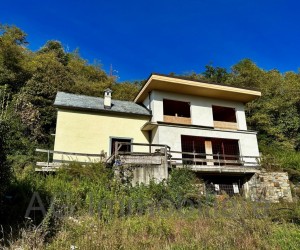Verbania first hill detached house under construction with partial Lake View - Rif : 091