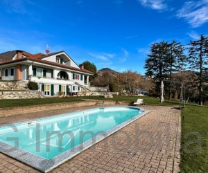 Verbania Hillside, Villa with Garden, Swimming Pool and Wonderful Lake View - Ref. 092