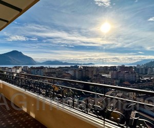 Verbania Intra centre wonderful penthouse with lake view and garage - Rif: 090