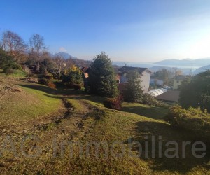 Verbania hillside large building land with Lake View - Rif: 075